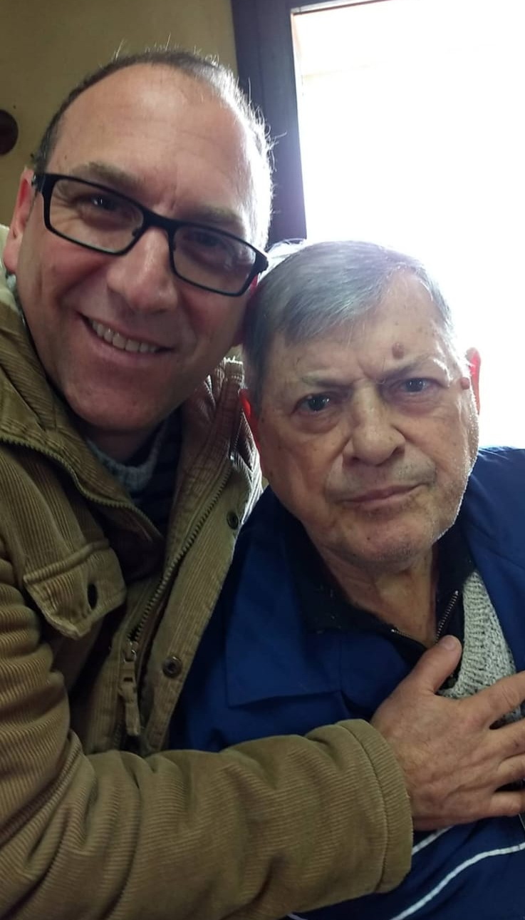 Evandro e Sixto Bratti, fundador da empresa